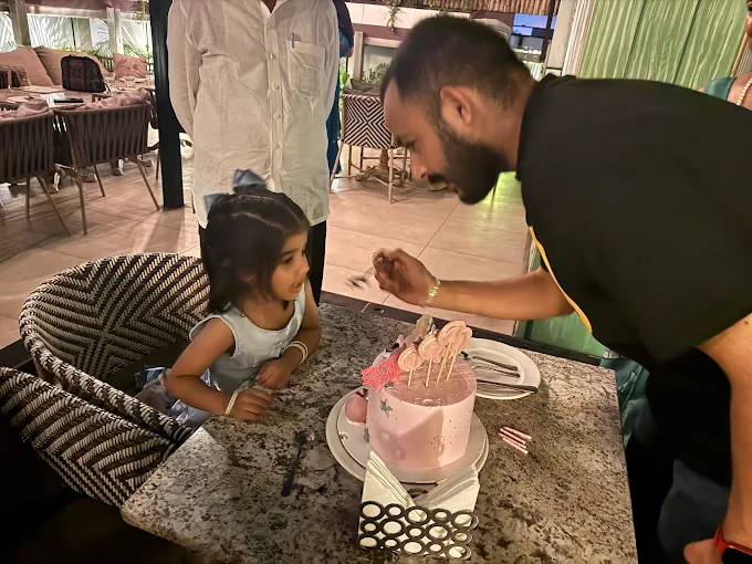 Birthday celebration at Zurii